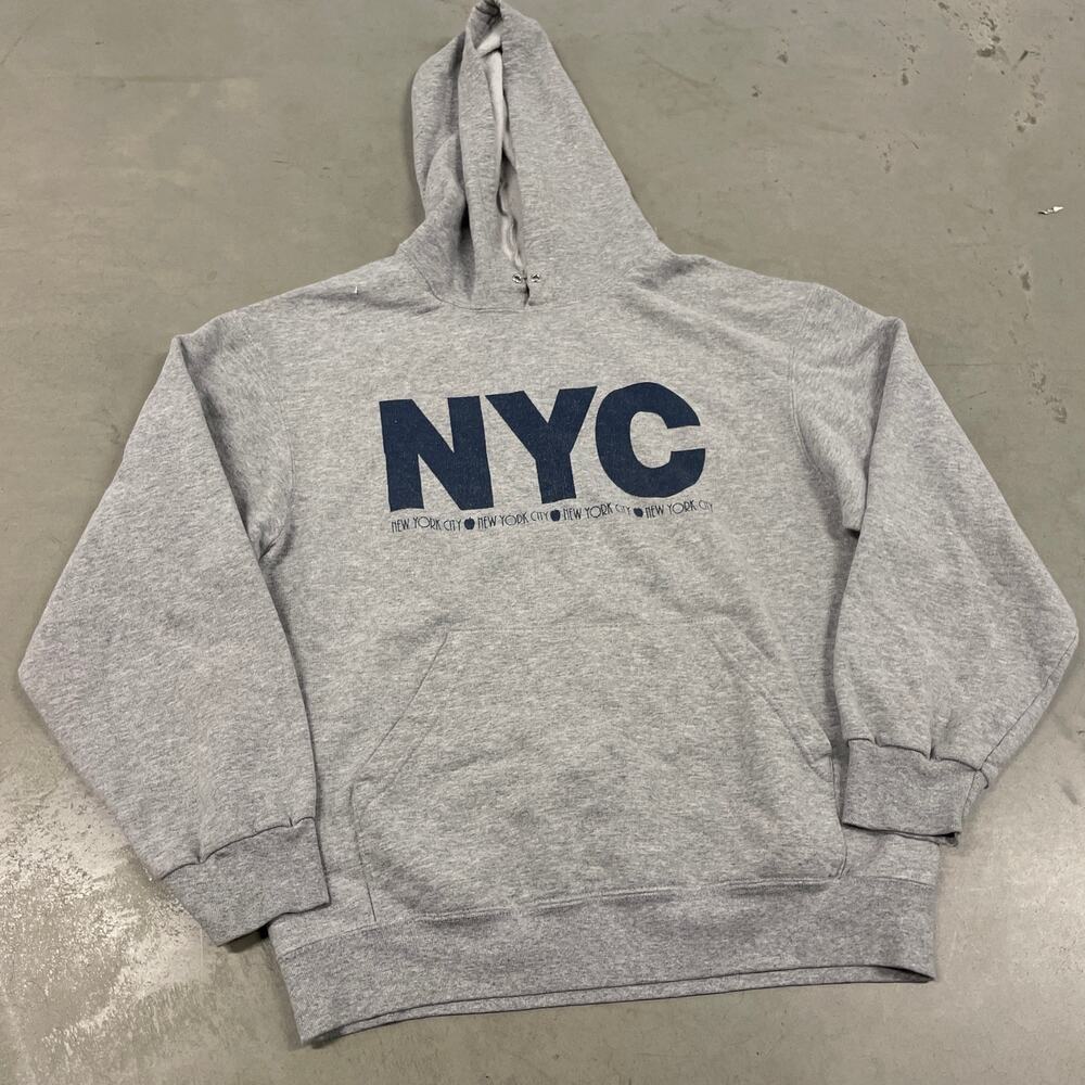 vintage y2k New York City graphic hoodie